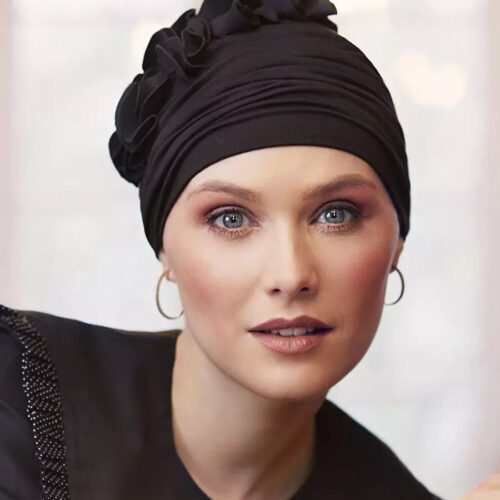 Christine Headwear Nadi Turban, Black - Reverse Generation