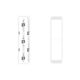 Walker 1522 Clear Tape Minie Strips 72pc/bag - Reverse Generation