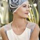 Christine Headwear Karuna Turban with Detachable Flower - Reverse Generation