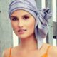 Christine Headwear Karla V Scarf Long-Glitter Print - Reverse Generation
