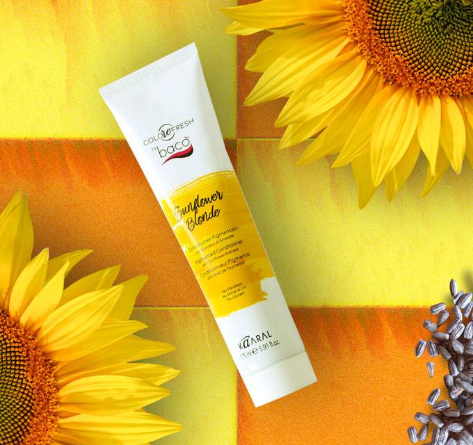 Baco Kaaral Colorefresh Color Depositing Conditioner - Sunflower Blonde 5.91 oz - Reverse Generation