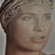 Christine Headwear Azure Printed Turban - Reverse Generation