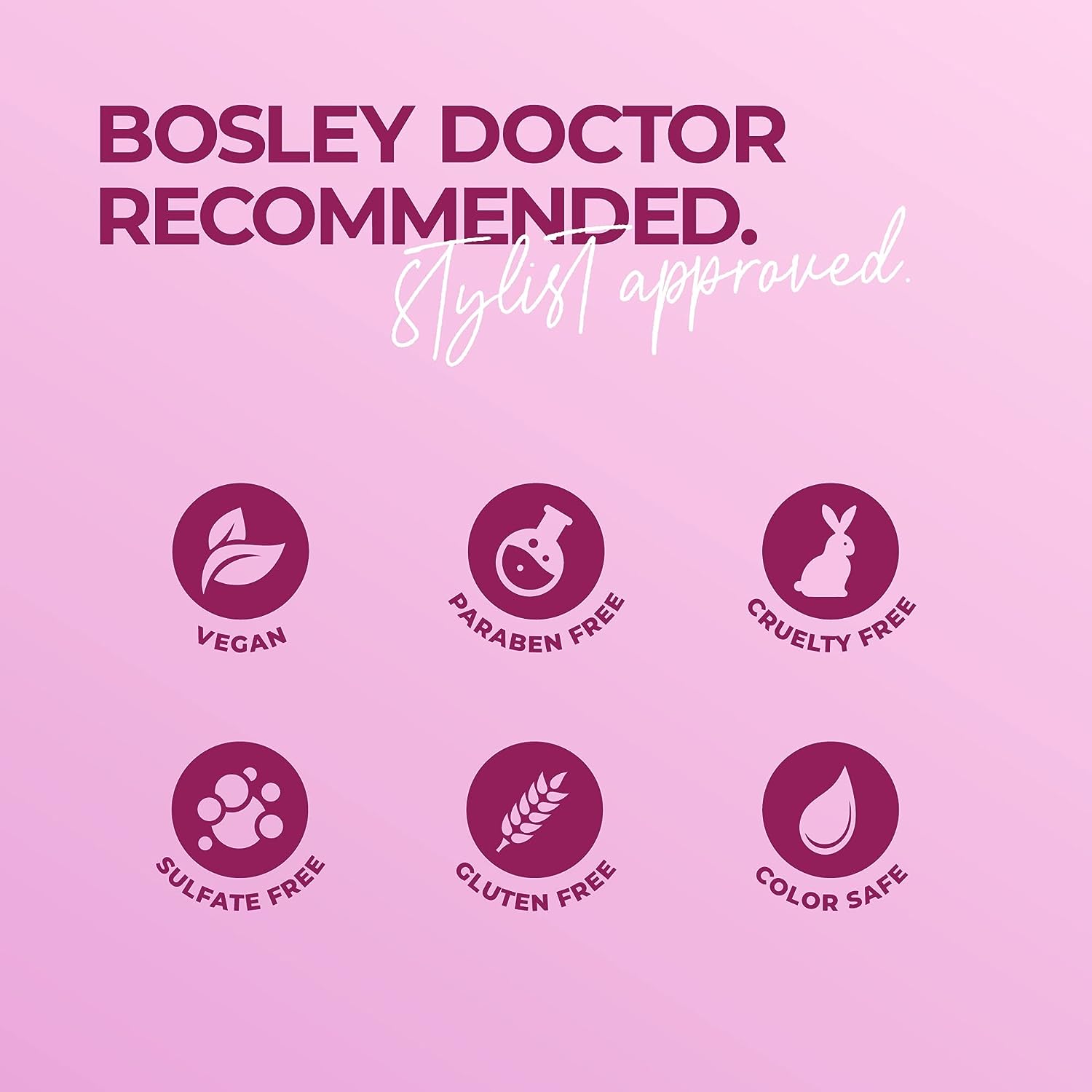 Bosley MD Women's Extra Strength Minoxidil %5 Topical Foam 2 Month Supply, 2-oz size - Reverse Generation Established in 2008