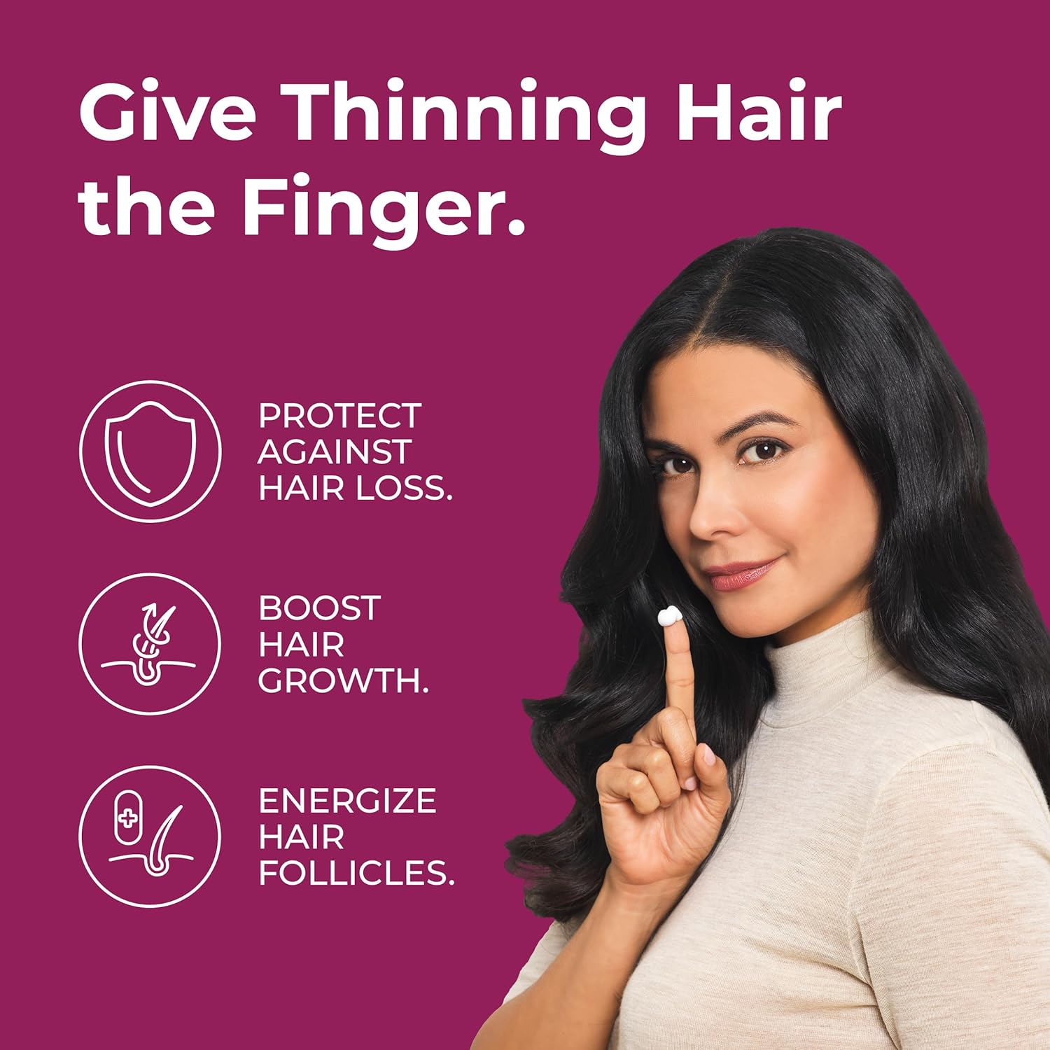 Bosley Revive Densifying Foam for Women 83% INCREASE IN DENSITY - Reverse Generation