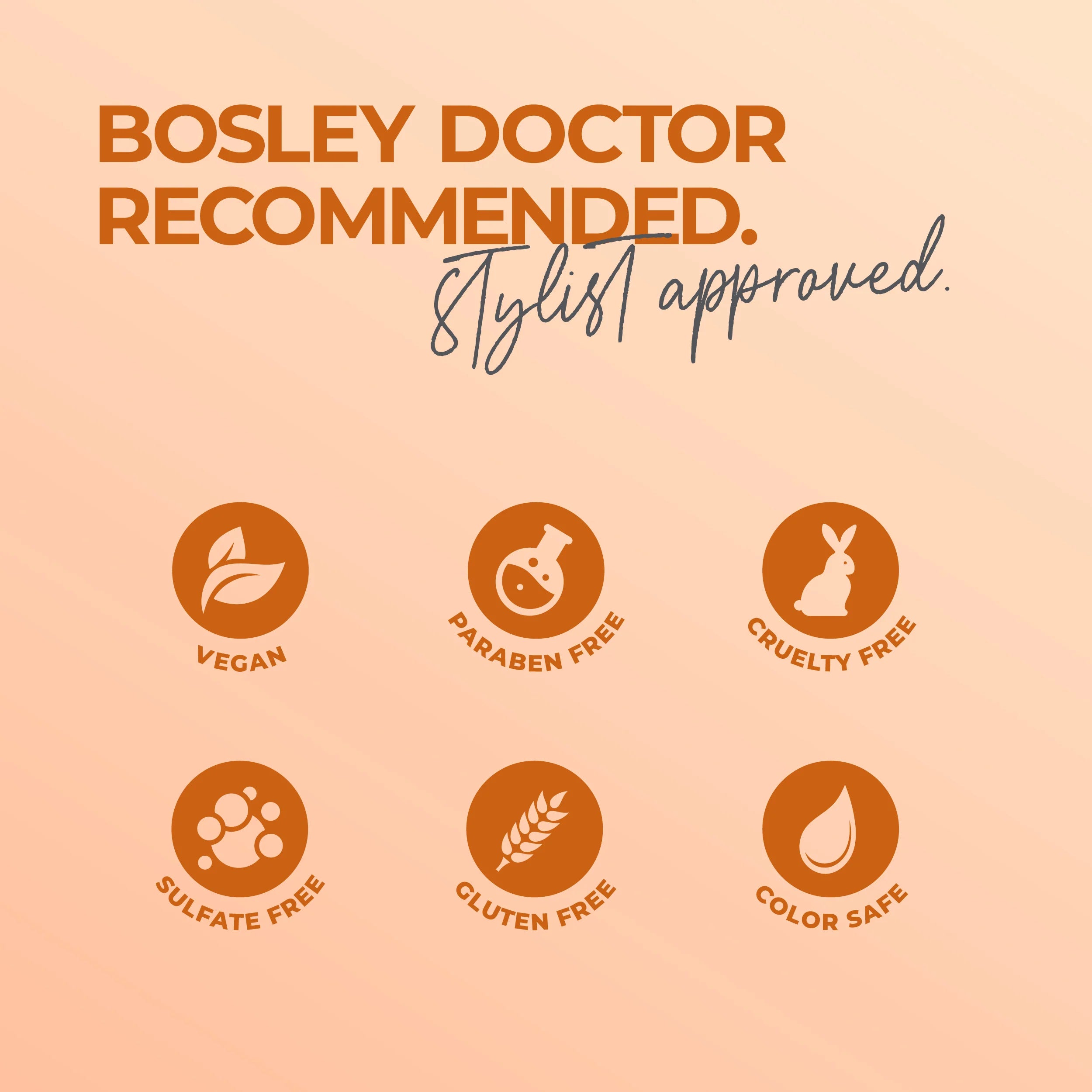 Bosley MD Color Safe Thickening Treatment, 6.8-oz Regrowth - Reverse Generation Established in 2008