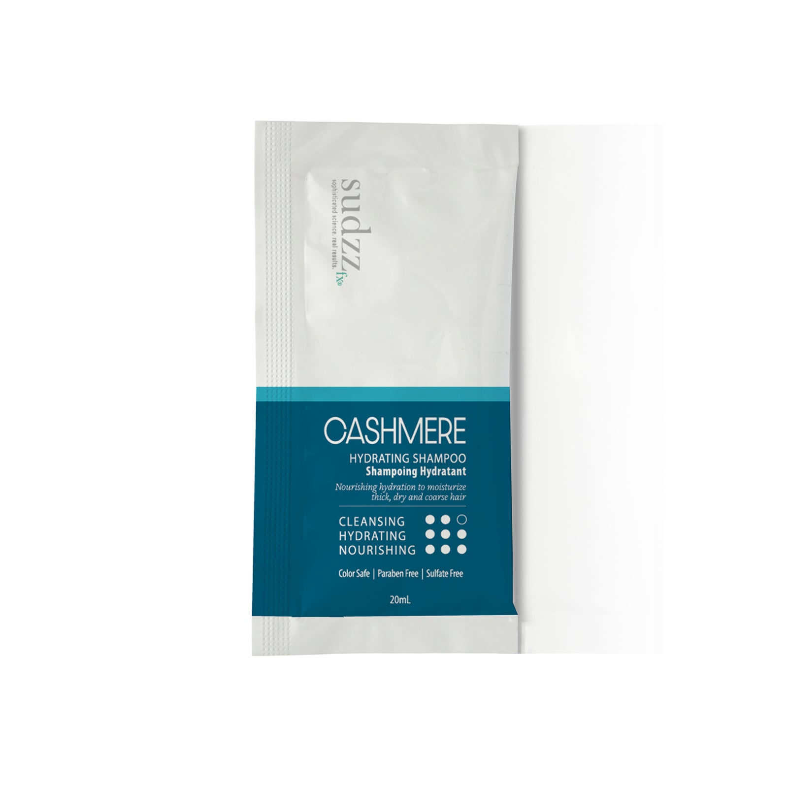 Sudzz FX Cashmere Hydrating Shampoo 20ml 10.1 or 33.8 - Reverse Generation Established in 2008