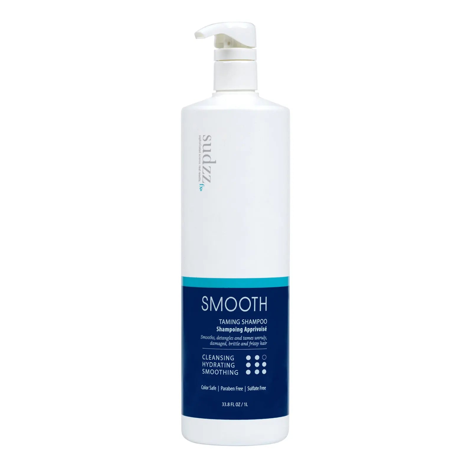 SUDZZ fx (formerly Smooth IT) Taming Shampoo 10.1oz or 33.8 fl oz - Reverse Generation Established in 2008
