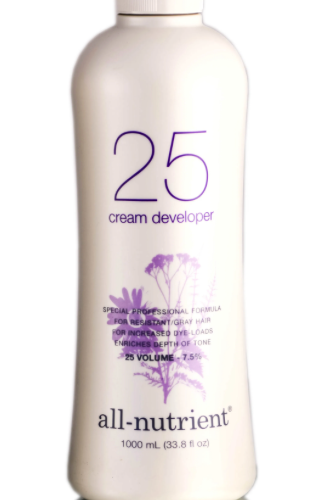 All-Nutrient Cream Developer 25 Volume-33.8oz Liter Size - Reverse Generation