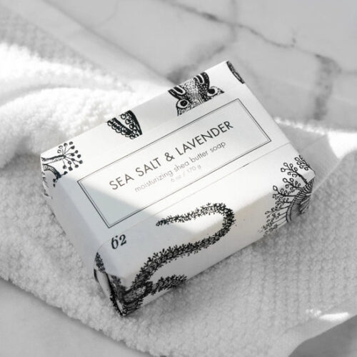 Formulary 55 Shea Butter Soap Sea Salt & Lavender 6oz Bar - Reverse Generation