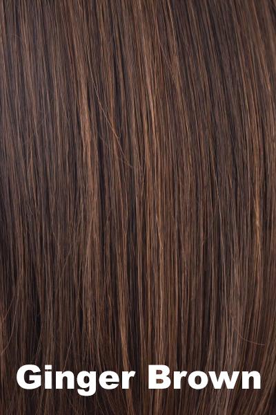 Rene of Paris Toppers - Halo Bob (#736), Ginger Brown - Reverse Generation
