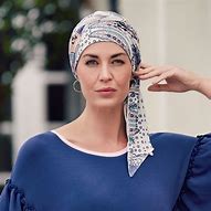 Christine Headwear Mantra Printed Long Scarf Turban - Reverse Generation Established in 2008