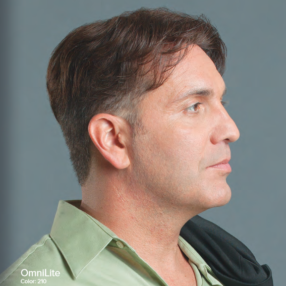 On Rite Men's Hair System: Omni Lace - Reverse Generation