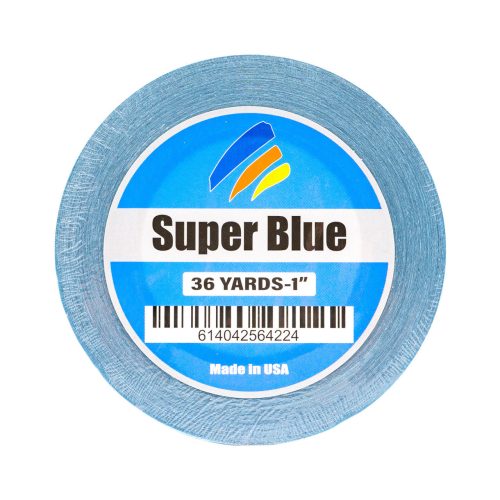 Super Blue Liner Lace Front Tape 1" x 36 Yards - Reverse Generation