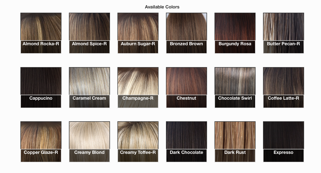 Available Colors