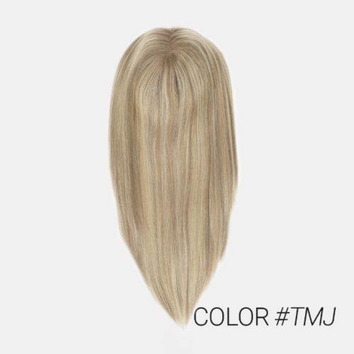 Julie Deluxe Mono Top Human Hair Topper with an NPU Front door 14 inch